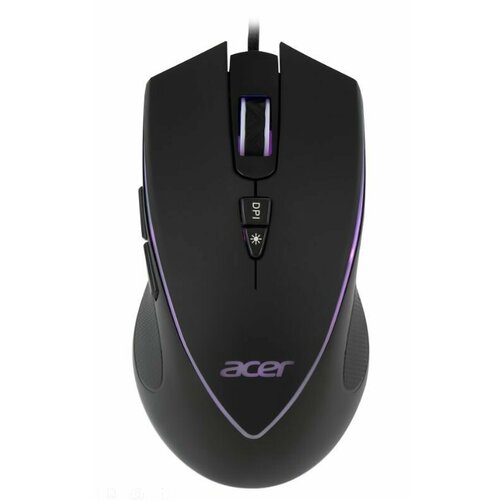 Игровая мышь Acer модель OMW131 черная датчик оптический светодиодный USB подключение 1639828 110000₽