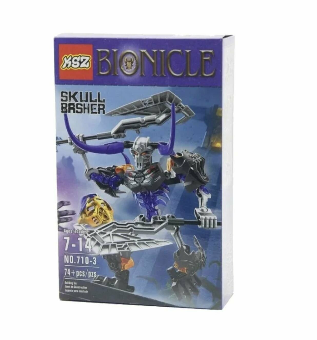 Конструктор KSZ Bionicle арт 710-3 Skull Basher 74 детали