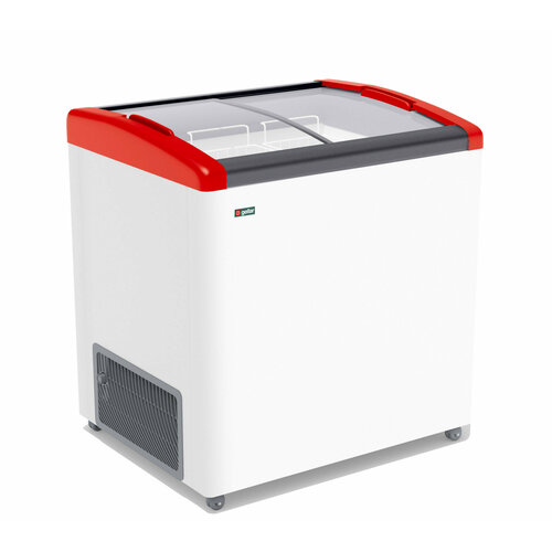 Морозильная камера Frostor Gellar FG 250 E красный наклонное гнутое стекло 3970000₽