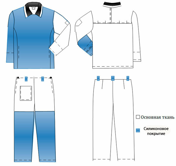 Костюм сварщика Тоба-1СП 52/5