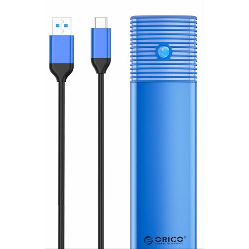 переходник корпус m 2 ngff sata usb 3 0 unionsine one protocol Корпус SSD ORICO USB 3.2 M.2 NGFF SATA синий (ORICO-PWM2-BL-EP)