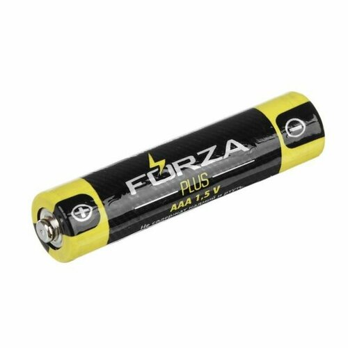 Батарейки 4шт Super heavy duty солевая, тип AAA (R03) FORZA батарейки pleomax r03 4bl super heavy duty zinc 40 960 38400