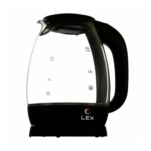 Чайник LEX LX3002-1 2200Вт 17л стекло черный 540800₽