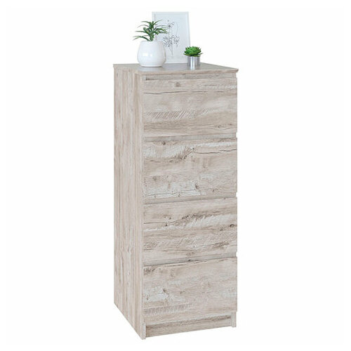 Комод с 4-мя ящиками Т-4Р цвет дуб юкон