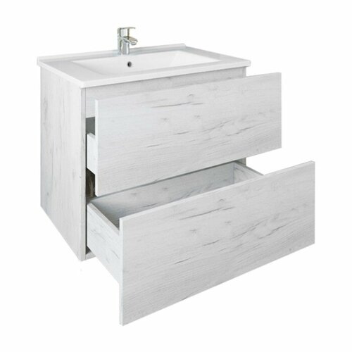 Тумба Чикаго 65 (Дкб) с умывальником PIANO 65 / комплект