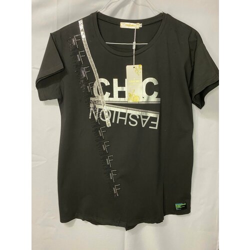 фото Футболка размер 2xl, черный без бренда