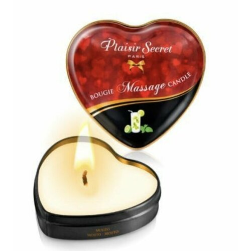 Plaisir Secret Массажное масло-свеча с ароматом мохито Bougie Massage Candle - 35 мл