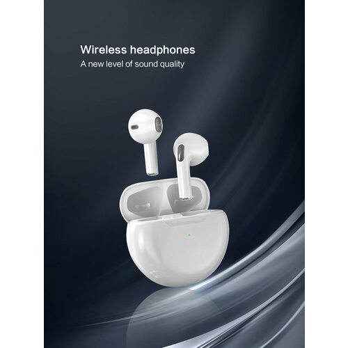 Беспроводные наушники PRO 6 TWS с микрофоном Bluetooth