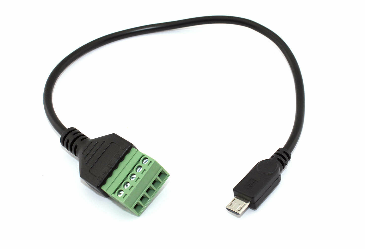 Кабель со сборным разъемом micro USB папа