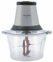 Измельчитель VICONTE VC-446 из нержавеющей стали, 950 Вт, 2 л, серый