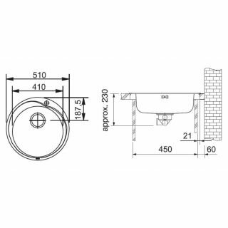 Кухонная мойка Franke Rol 610-41 "декор" - фотография № 6