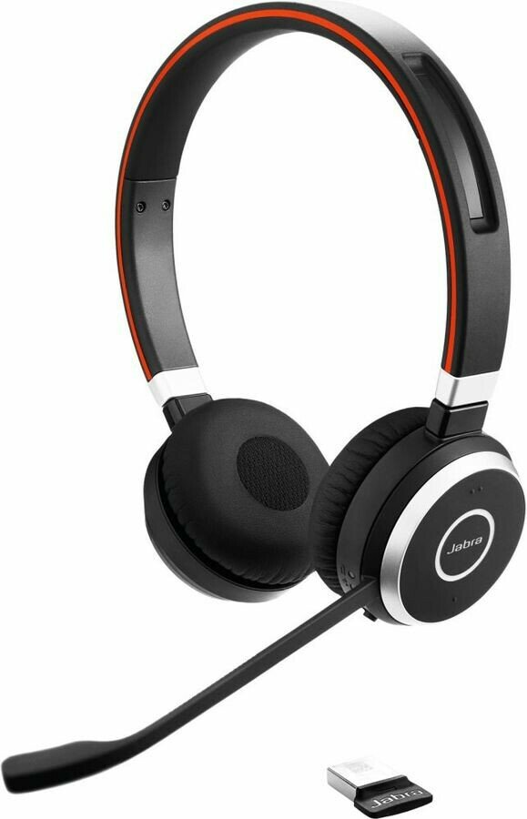 Компьютерная гарнитура Jabra Evolve 65 MS черный (6599-823-309)