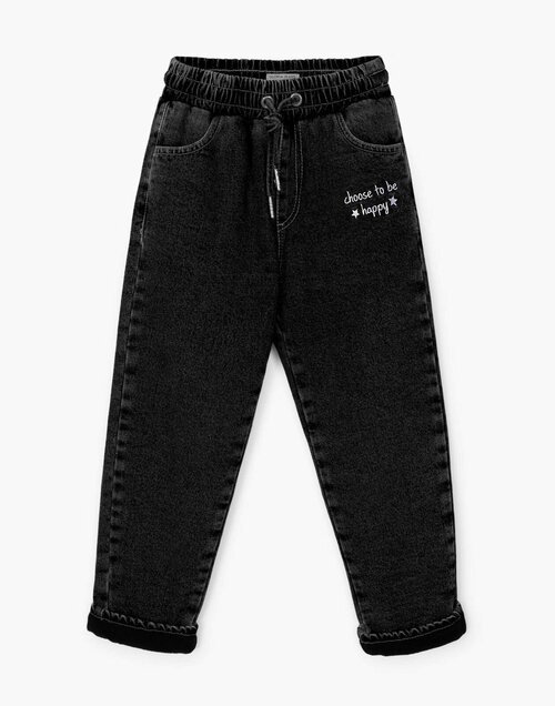 Джинсы Gloria Jeans, размер 3-4г/104 (28), серый