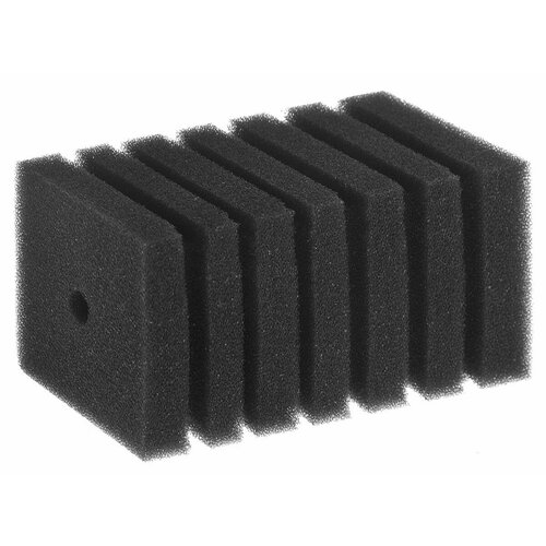 Губка для помп квадратная Barbus 5,5 х 5,5 х 12 см SPONGE 008 (1 шт) аквариумная губка sponge китай размер 70 70 140мм aналог губки sponge 009 barbus