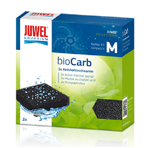 Губка угольная для фильтра JUWEL COMPACT, BIOFLOW 3.0 (1 шт) субстрат juwel amorax борьба с аммонием и аммиаком bioflow 3 0 compact