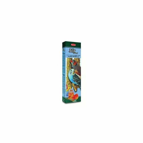 Палочки Padovan Stix Sweet для попугаев и экзотов с яйцом и медом 60 г* 2 шт padovan stix tropical budgies