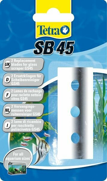 Tetra Tetratec сменные лезвия для скребка SB 45, 2 шт.