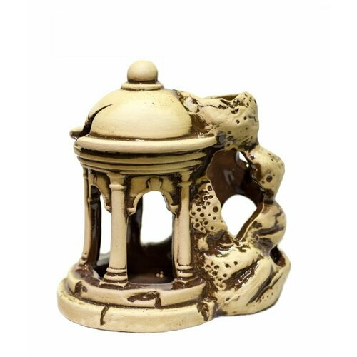 Аква Лого Декорации для аквариума Беседка в скале большая 16x11x16см 929₽