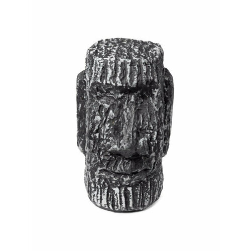 Грот Статуя Моаи базальтовая, 65*65*95мм (1 шт) грот статуя моаи базальтовая 65 65 95мм 1шт