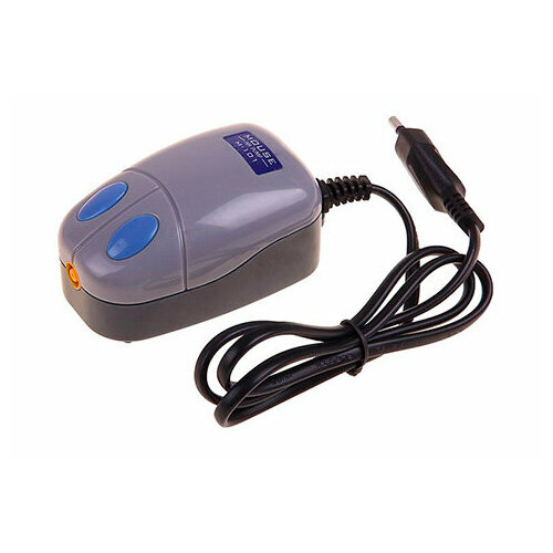 Компрессор Mouse-101 для аквариума одноканальный 1,2 Вт 1 л/мин (1 шт)