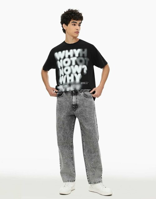 Джинсы Gloria Jeans, размер 42/176, серый