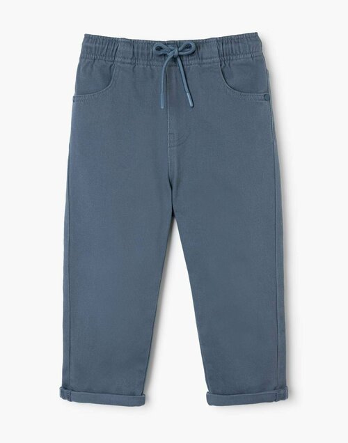 Брюки Gloria Jeans демисезонные, размер 2-3г/98, синий