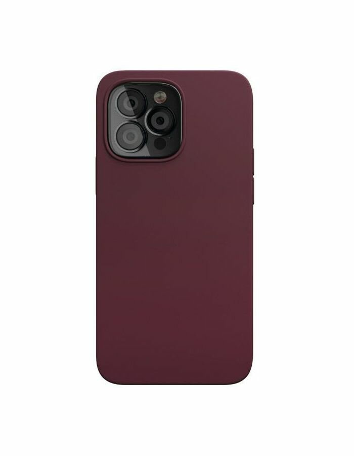 Чехол защитный vlp Matte Case для iPhone 13 Pro, марсала - фото №6