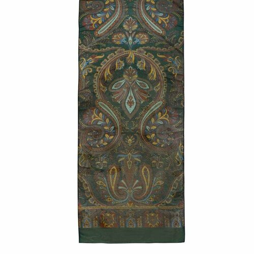 фото Шарф roby foulards,160х40 см, серый