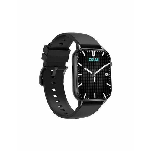 Умные часы Colmi C60 Silicone Strap Black-Black 314800₽