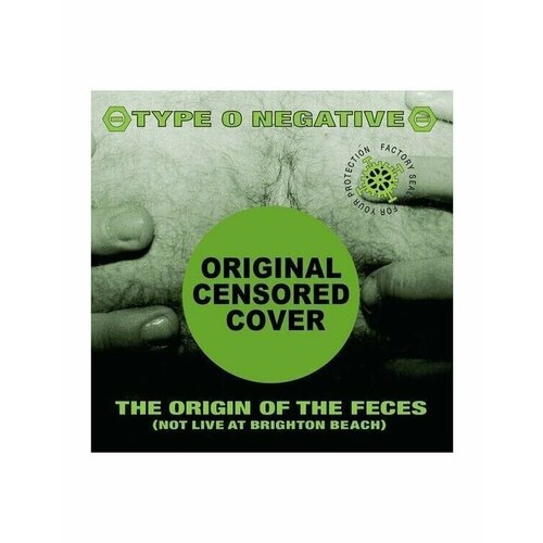 Виниловая Пластинка Type O'Negative, The Origin Of The Feces (Not Live At Brighton Beach) (0081227882396)