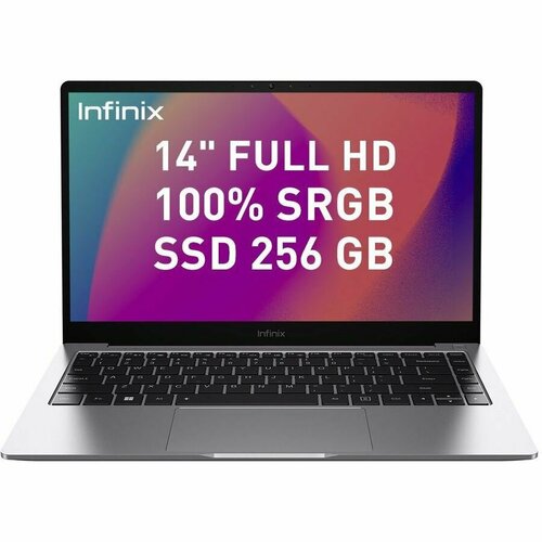 Infinix Inbook X2 T097805 Intel Core i5-1035G1 10GHz8192Mb512Gb SSDIntel UHD GraphicsWi-FiCam141920x1080No OS 5406600₽