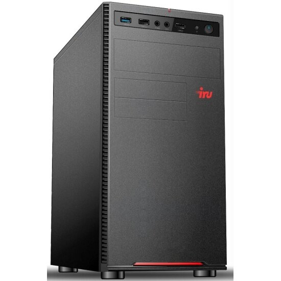 Компьютер Iru Home 310H6SE MT (Core i3-12100 3.3 ГГц, 8 Гб, SSD 512 Гб, Intel UHD Graphics 730, NoOS)