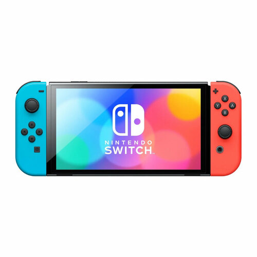 Игровая приставка Nintendo Switch OLED Neon bluered 36683₽