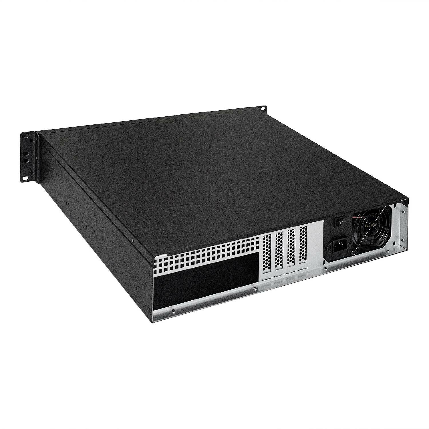 Exegate EX264958RUS Серверный корпус Exegate Pro 2U390-04 <RM 19", высота 2U, глубина 390, БП 500ADS, USB> - фото №5