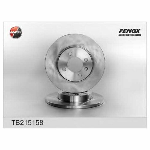 Тормозной диск Fenox - фото №1