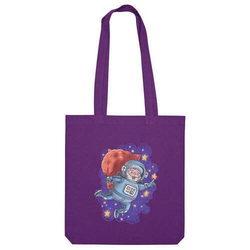 фото Сумка шоппер us basic, фиолетовый