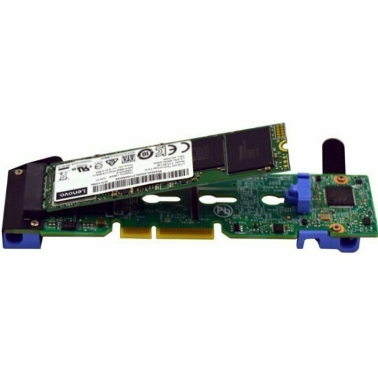 Плата-переходник Lenovo ThinkSystem M.2 SATA/NVMe 2-Bay (4Y37A09738)