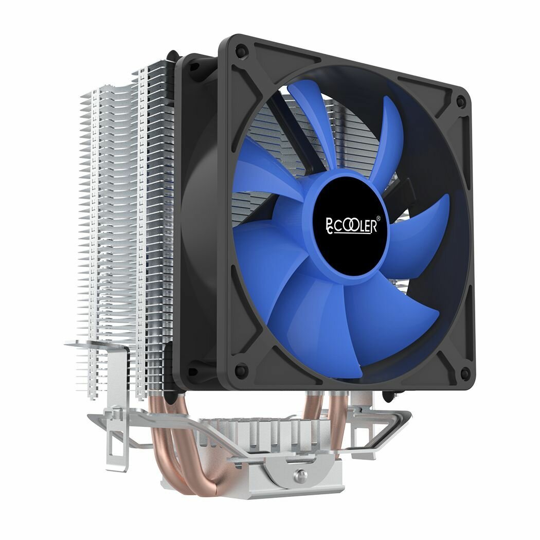 Кулер PCCOOLER S93 V2 Универсальный (TDP 102W, Al-Cu/90mm, 22dBA, 3pin, защелка) RTL