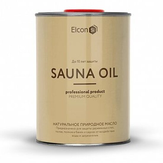 Масло для защиты полков Elcon Sauna Oil, 1 л