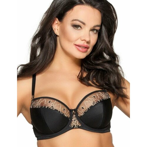 фото Бюстгальтер ava lingerie, размер 105c, черный