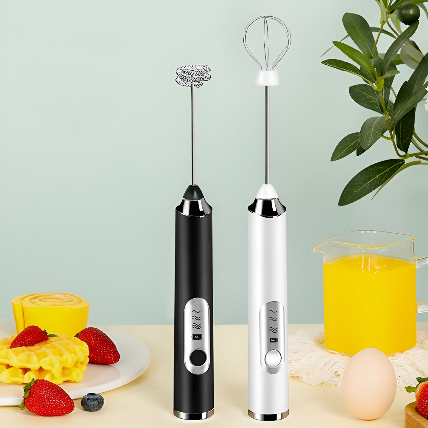 Мини-миксер USB Speed Adjustable Milk Frother / Капучинатор / Вспениватель молока