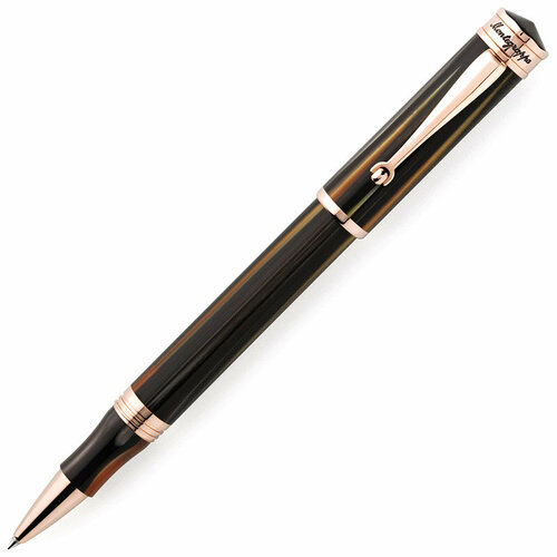 Ручка-роллер Montegrappa Ducale Emperador Brown Rose Gold. Артикул DUCR-W