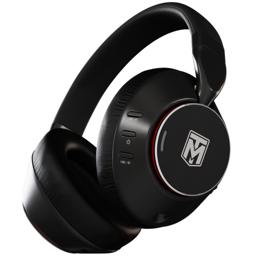 Наушники с микрофоном блютуз беспроводные большие Bluetooth 53 Milliant One MT-ANC889JL черные 3360₽