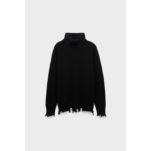 Свитер Alpe Cashmere, размер 40, черный