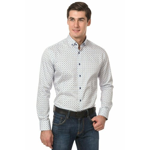 фото Рубашка grostyle, размер 42/182, белый