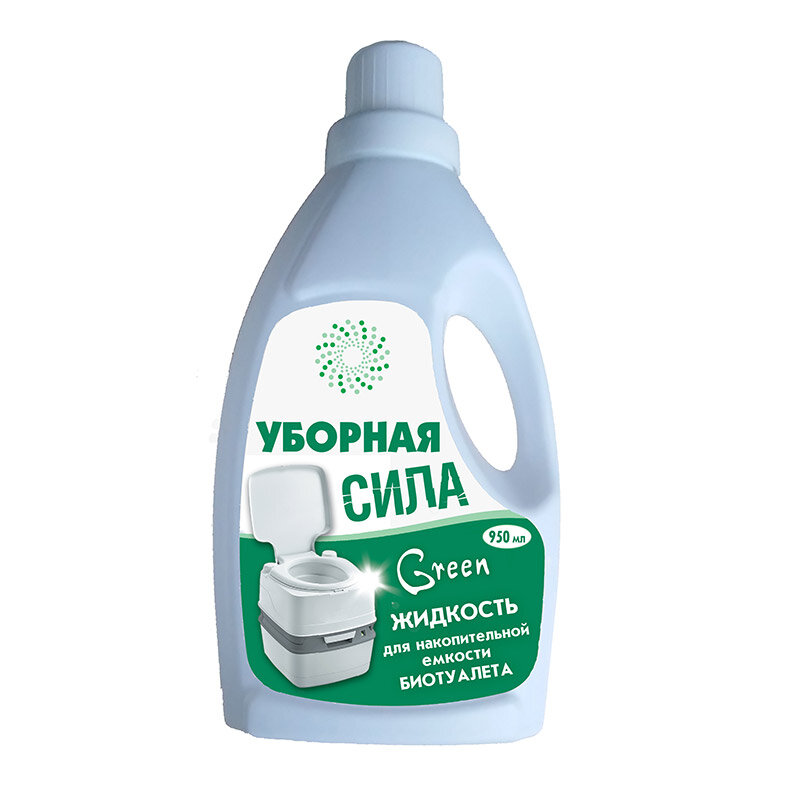 Уборная сила GreeN 950мл жидкость для нижнего бачка