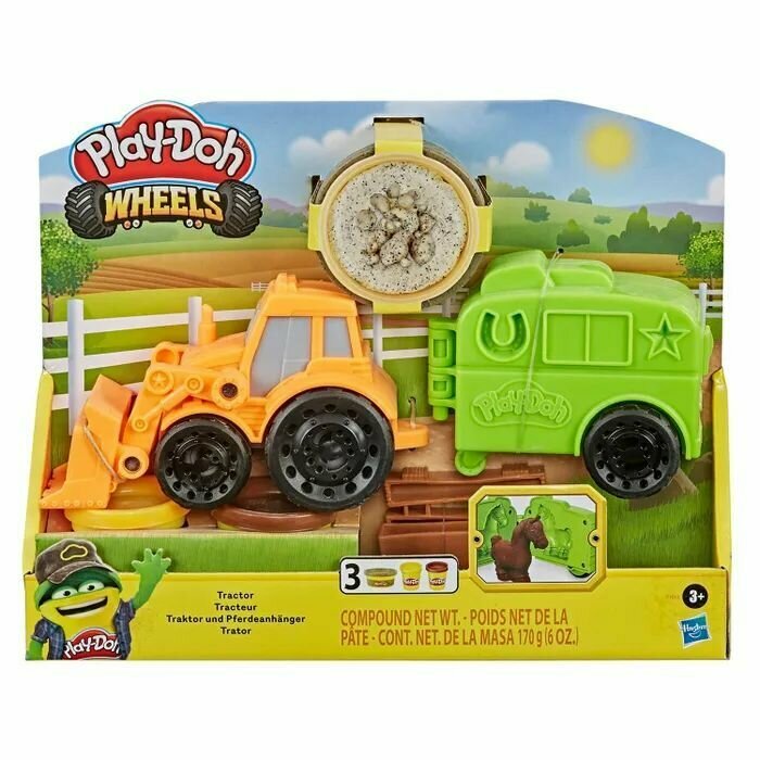 Набор игровой Play-Doh - Фермерский трактор