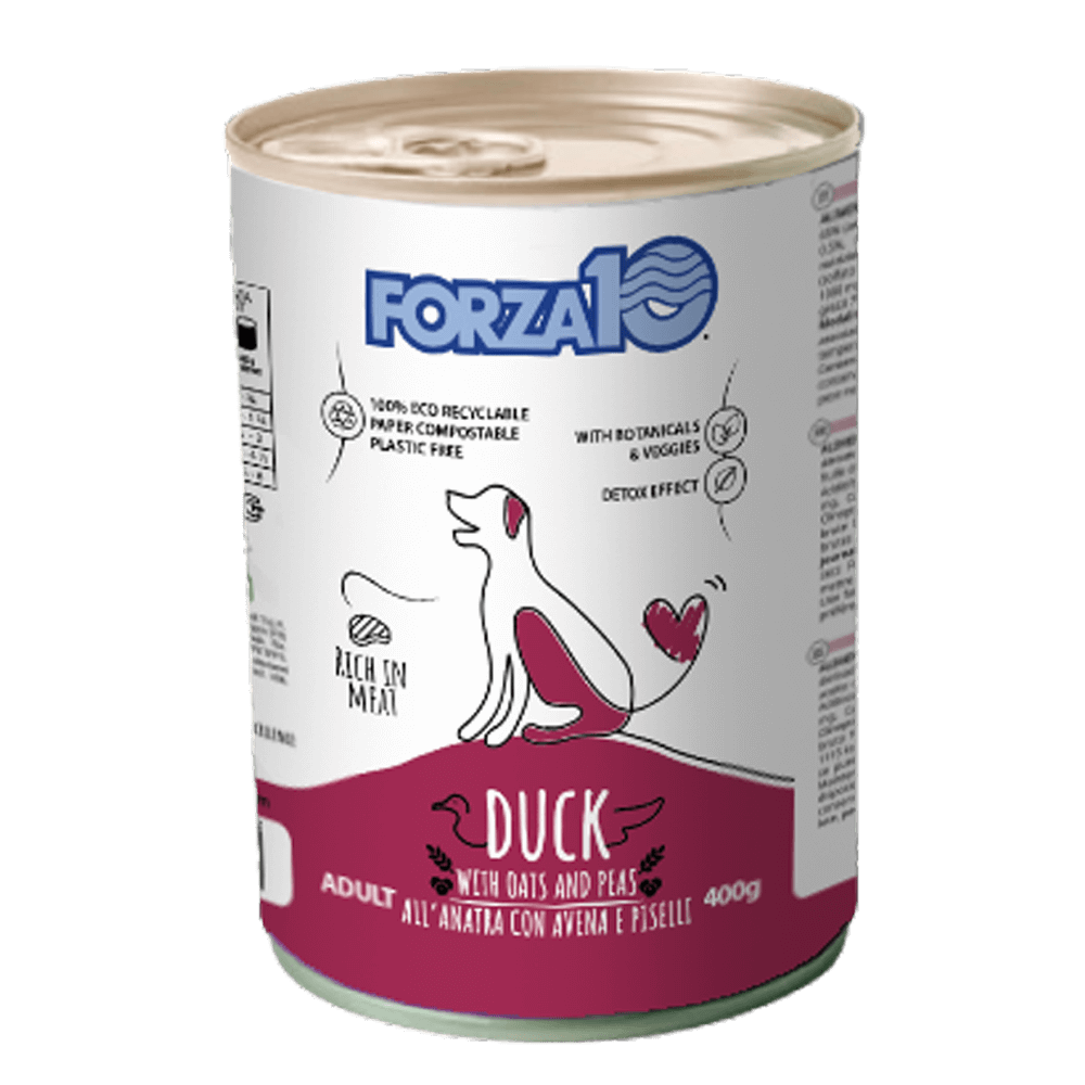 Корм из утки с овсом и горохом Forza 10 Maintenance Duck 0,4 кг