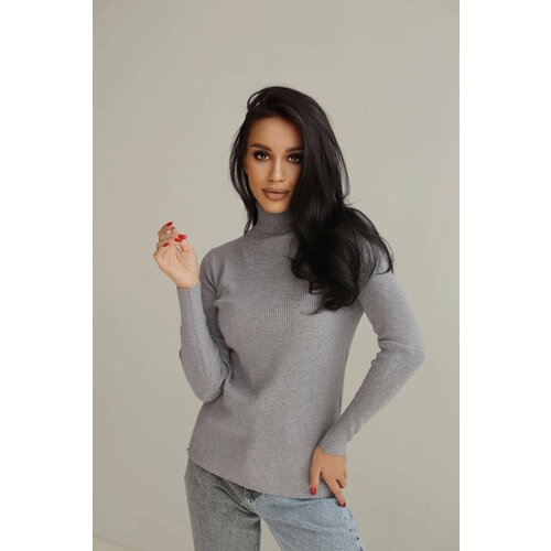 фото Водолазка, размер one size, серый matreshka