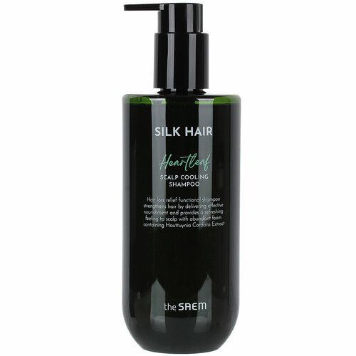 Шампунь против выпадения волос The Saem Silk Hair Heartleaf Scalp Cooling Shampoo 400 мл СГ до 022025г 2603₽